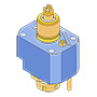 MURATEC BOLT PATTERN 54x70 AXIAL DRILLING MILLING HEAD ER25 L=107 mm FOR MURATEC MT6